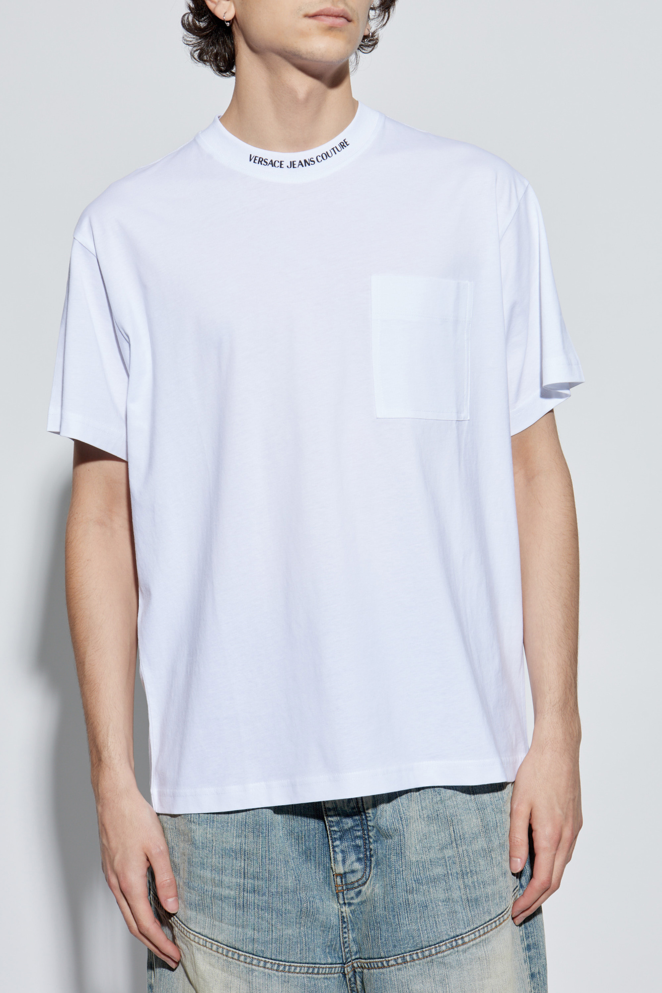 Versace Jeans Couture T-shirt with logo | Men's Clothing Versace Jeans Couture T-shirt with logo | Men's Clothing